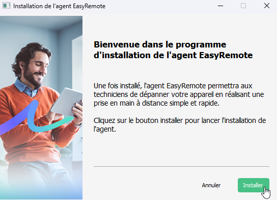 Installation-agent-EasyRemote